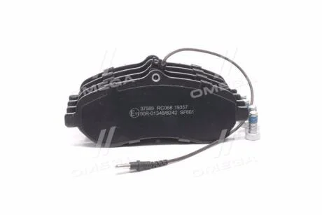 Колодка торм. диск. CITROEN, FIAT, PEUGEOT JUMPY, SCUDO, EXPERT передн. (ABS) A.B.S. 37589