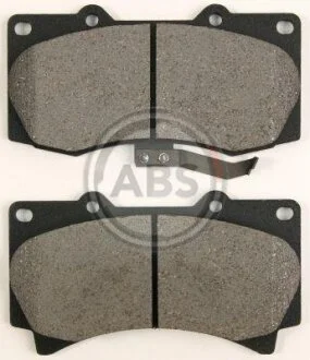 Комплект гальмівних накладок, дискове гальмо A.B.S. 37639