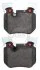 Комплект гальмівних накладок, дискове гальмо A.B.S. 37690 (фото 1)