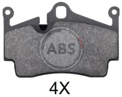 Колодки гальмівні дискові, комплект A.B.S. 37697