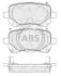 Колодки тормозные (задние) Chrysler Voyager V /Fiat Freemont 2.0D-3.6 06.08- A.B.S. 37733 (фото 1)