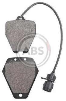Комплект тормозных колодок, дисковый тормоз A.B.S. 37759