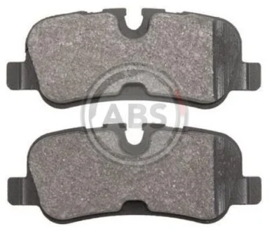 Комплект гальмівних накладок, дискове гальмо A.B.S. 37766