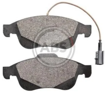 Комплект гальмівних накладок, дискове гальмо A.B.S. 37774