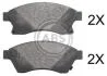 Колодки гальмівні передні Aveo T300, Cruze J300, Opel Astra J (A.B.S) A.B.S. 37789 (фото 1)