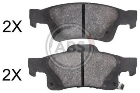 Колодка торм. JEEP GRAND CHEROKEE IV 3.6 V6 5.7 V8 2010- задн. (ABS) A.B.S. 37860