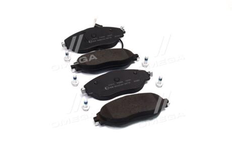 Гальмівні колодки дискові перед. VW Sharan 2010- / Passat 2010- / Octavia 2010- / Audi a3 A.B.S. 37872