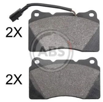 Гальмiвнi колодки дисковi A.B.S. 37884