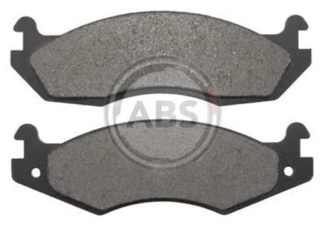 Комплект гальмівних накладок, дискове гальмо A.B.S. 38203