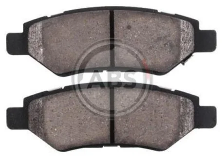 Комплект гальмівних накладок, дискове гальмо A.B.S. 38428