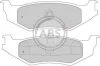 Комплект гальмівних накладок, дискове гальмо A.B.S. 38512 (фото 1)