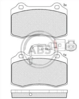 Тормозной диск A.B.S. 38592