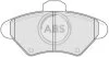 Комплект гальмівних накладок, дискове гальмо A.B.S. 38600 (фото 1)