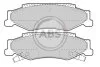 Комплект гальмівних накладок, дискове гальмо A.B.S. 38732 (фото 1)