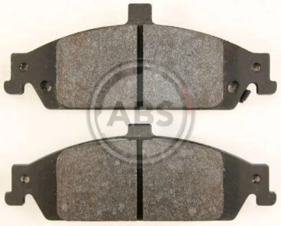 Комплект гальмівних накладок, дискове гальмо A.B.S. 38752