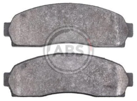 Комплект гальмівних накладок, дискове гальмо A.B.S. 38833