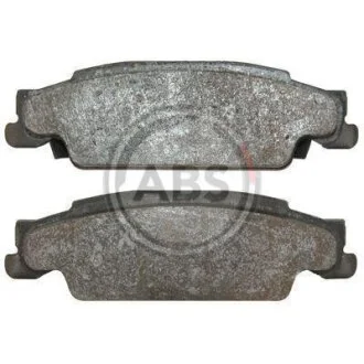 Комплект гальмівних накладок, дискове гальмо A.B.S. 38922