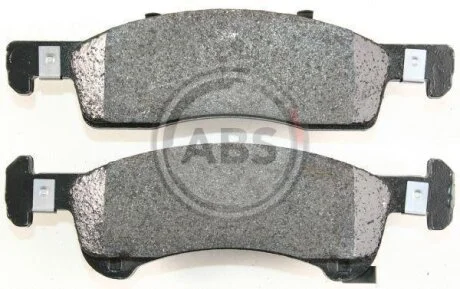 Комплект гальмівних накладок, дискове гальмо A.B.S. 38934