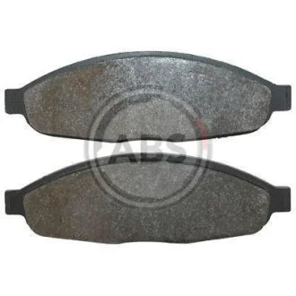 Комплект гальмівних накладок, дискове гальмо A.B.S. 38997