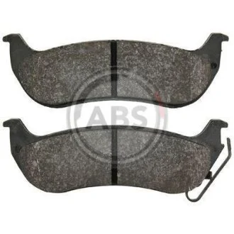 Комплект гальмівних накладок, дискове гальмо A.B.S. 38998