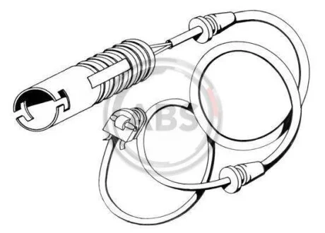 Сигнализатор, износ тормозных колодок A.B.S. 39530