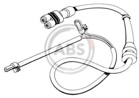 Сигнализатор, износ тормозных колодок A.B.S. 39576