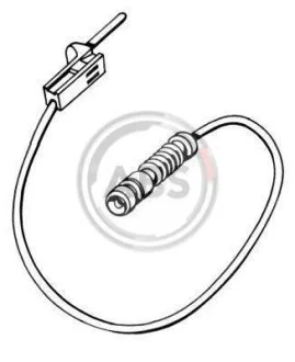 Конт. попер. сигналу, знос гальм. накл. A.B.S. 39579