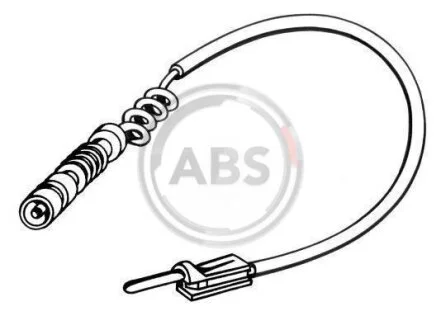 Конт. попер. сигналу, знос гальм. накл. A.B.S. 39596