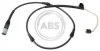 Сигнализатор, износ тормозных колодок A.B.S. 39696 (фото 1)