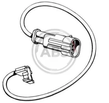 Сигнализатор, износ тормозных колодок A.B.S. 39902