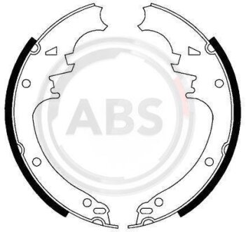 Комплект гальмівних колодок A.B.S. 40462