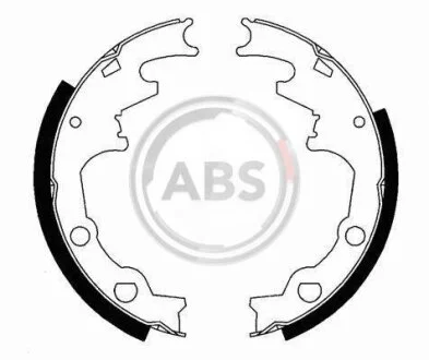 Комплект гальмівних колодок A.B.S. 40569