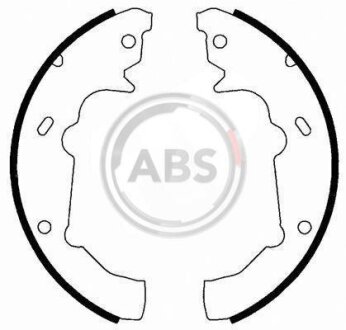 Комплект гальмівних колодок A.B.S. 40665