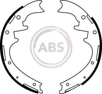 Гальмівні колодки задн. барабанні Ford Ranger / Mazda b2500 A.B.S. 40705