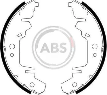 Колодки барабанні Kai Carnival I/II (250x57) (A.B.S) A.B.S. 40714