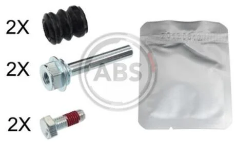 Комплект напрямних втулок, гальмівний супорт A.B.S. 55001