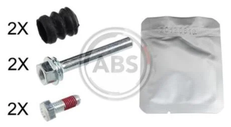 Комплект напрямних втулок, гальмівний супорт A.B.S. 55002