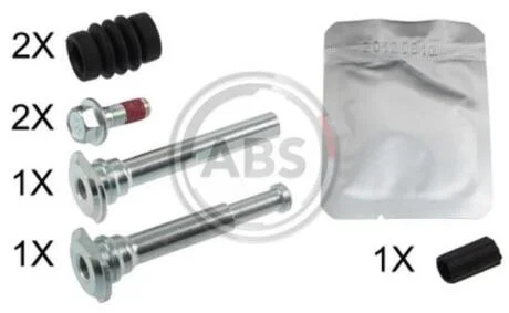 Комплект напрямних втулок, гальмівний супорт A.B.S. 55121