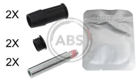 Комплект напрямних втулок, гальмівний супорт A.B.S. 55196