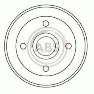 Тормозной барабан A.B.S. 5527S