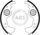 Колодки гальмівні барабанні, комплект A.B.S. 8004 (фото 1)