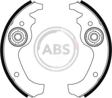 Комплект тормозных колодок A.B.S. 8005