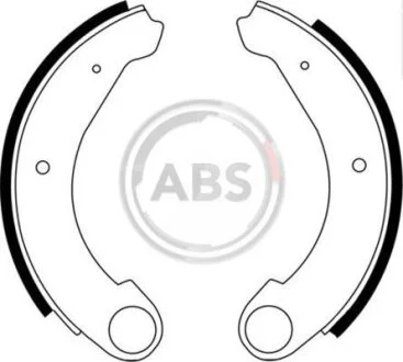 Комплект гальмівних колодок A.B.S. 8402