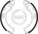 Комплект гальмівних колодок A.B.S. 8586 (фото 1)