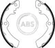 Комплект тормозных колодок A.B.S. 8593 (фото 1)