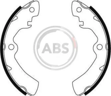 Комплект тормозных колодок A.B.S. 8593