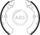 Комплект тормозных колодок A.B.S. 8652 (фото 1)