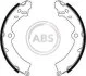 Комплект гальмівних колодок A.B.S. 8678 (фото 1)