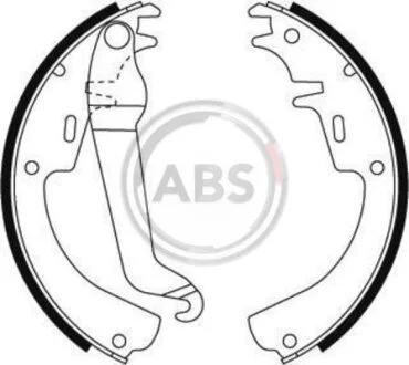 Комплект гальмівних колодок A.B.S. 8713