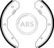 Комплект гальмівних колодок A.B.S. 8721 (фото 1)